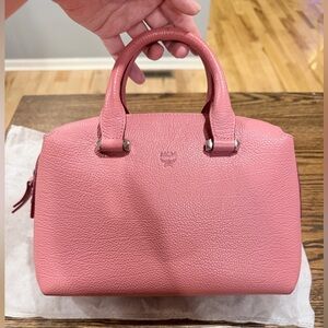 Gorgeous MCM Small Ella Boston, Pink!